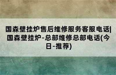 国森壁挂炉售后维修服务客服电话|国森壁挂炉-总部维修总部电话(今日-推荐)